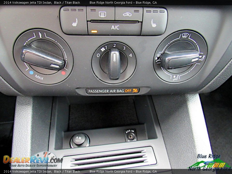 2014 Volkswagen Jetta TDI Sedan Black / Titan Black Photo #21