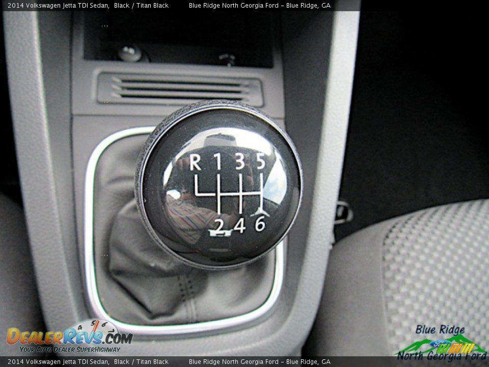 2014 Volkswagen Jetta TDI Sedan Black / Titan Black Photo #22