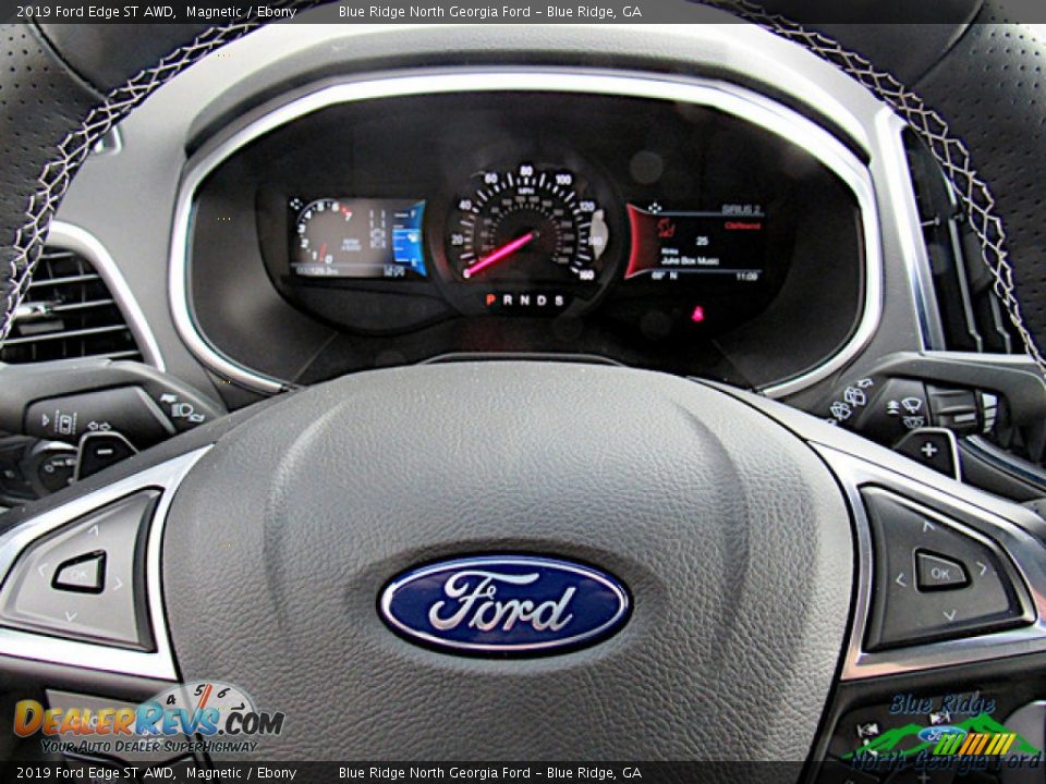 2019 Ford Edge ST AWD Magnetic / Ebony Photo #19