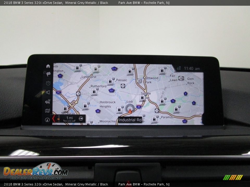 2018 BMW 3 Series 320i xDrive Sedan Mineral Grey Metallic / Black Photo #21