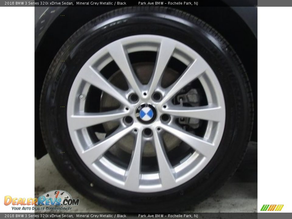2018 BMW 3 Series 320i xDrive Sedan Mineral Grey Metallic / Black Photo #24