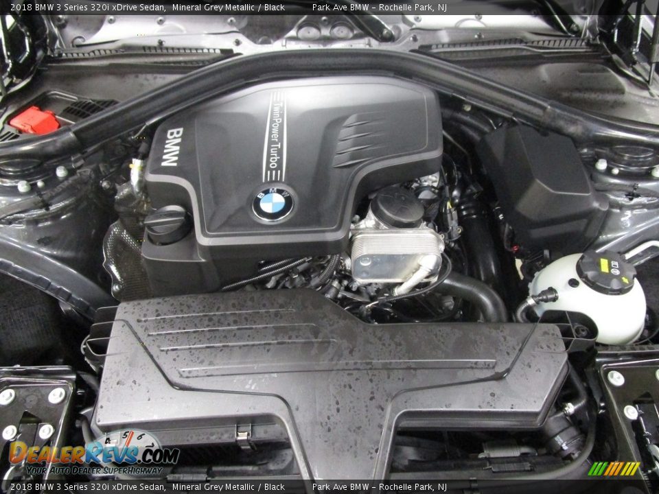 2018 BMW 3 Series 320i xDrive Sedan Mineral Grey Metallic / Black Photo #25