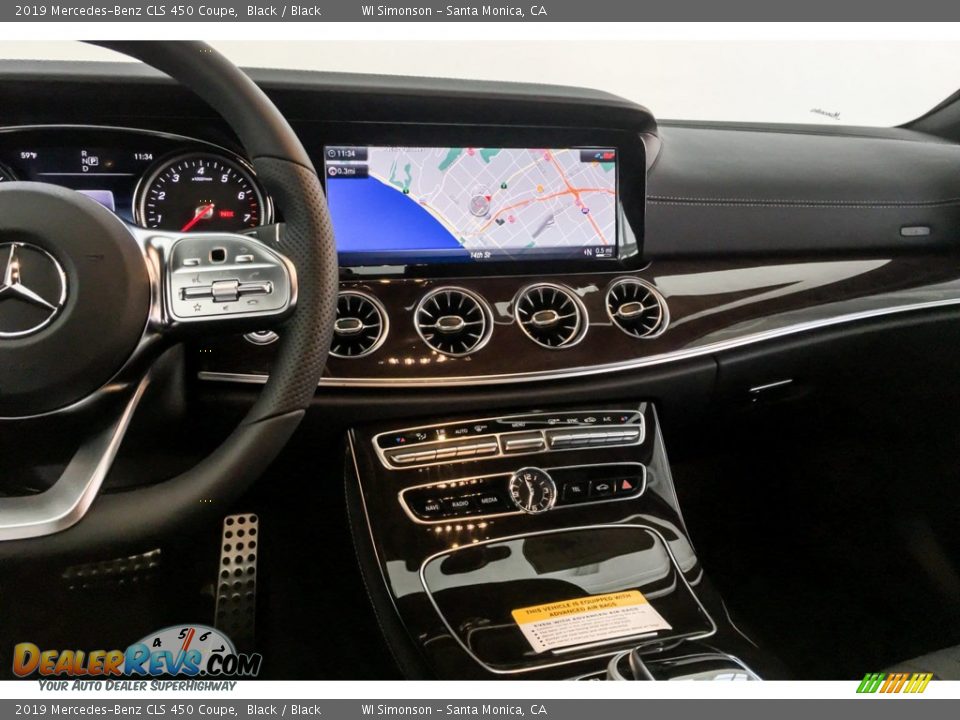 2019 Mercedes-Benz CLS 450 Coupe Black / Black Photo #6