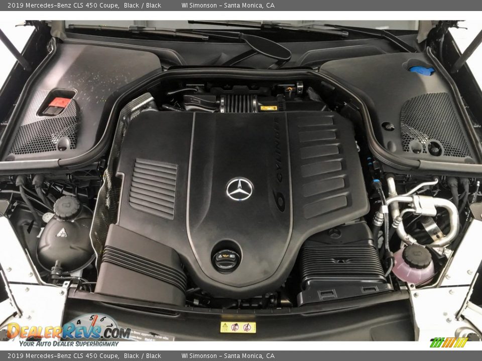 2019 Mercedes-Benz CLS 450 Coupe Black / Black Photo #8