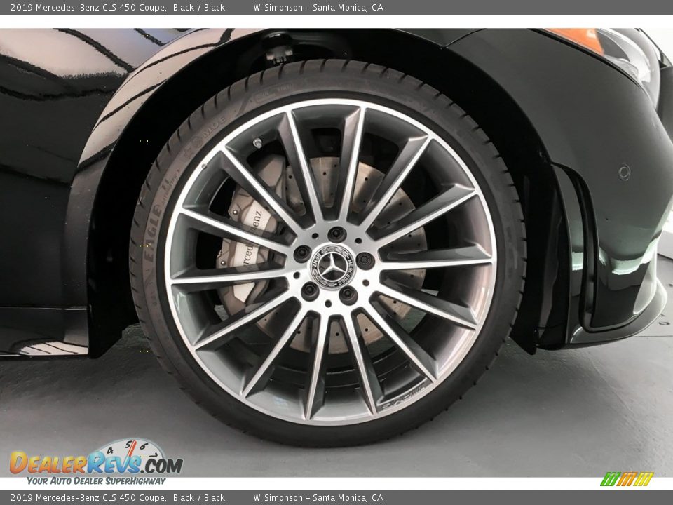 2019 Mercedes-Benz CLS 450 Coupe Black / Black Photo #9