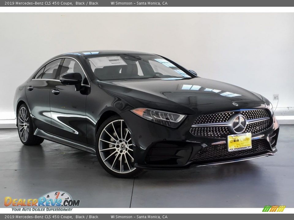 2019 Mercedes-Benz CLS 450 Coupe Black / Black Photo #12