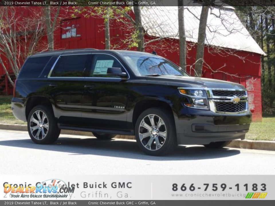 2019 Chevrolet Tahoe LT Black / Jet Black Photo #1