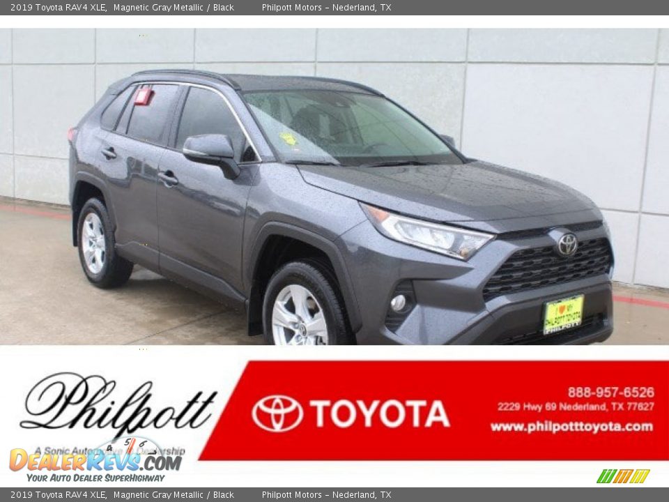 2019 Toyota RAV4 XLE Magnetic Gray Metallic / Black Photo #1