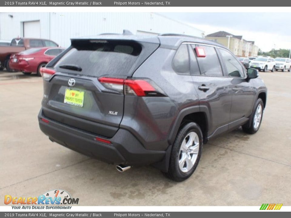 2019 Toyota RAV4 XLE Magnetic Gray Metallic / Black Photo #8