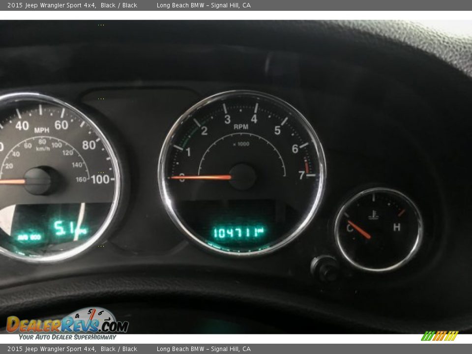 2015 Jeep Wrangler Sport 4x4 Black / Black Photo #19