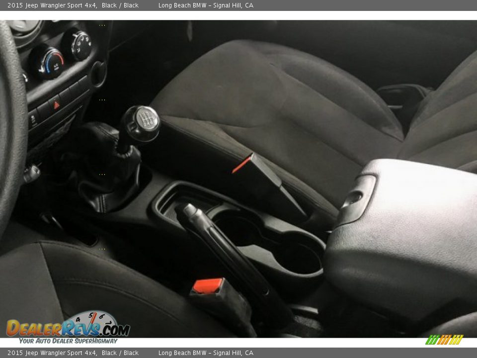 2015 Jeep Wrangler Sport 4x4 Black / Black Photo #21