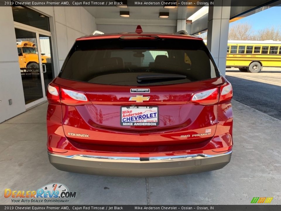 2019 Chevrolet Equinox Premier AWD Cajun Red Tintcoat / Jet Black Photo #6