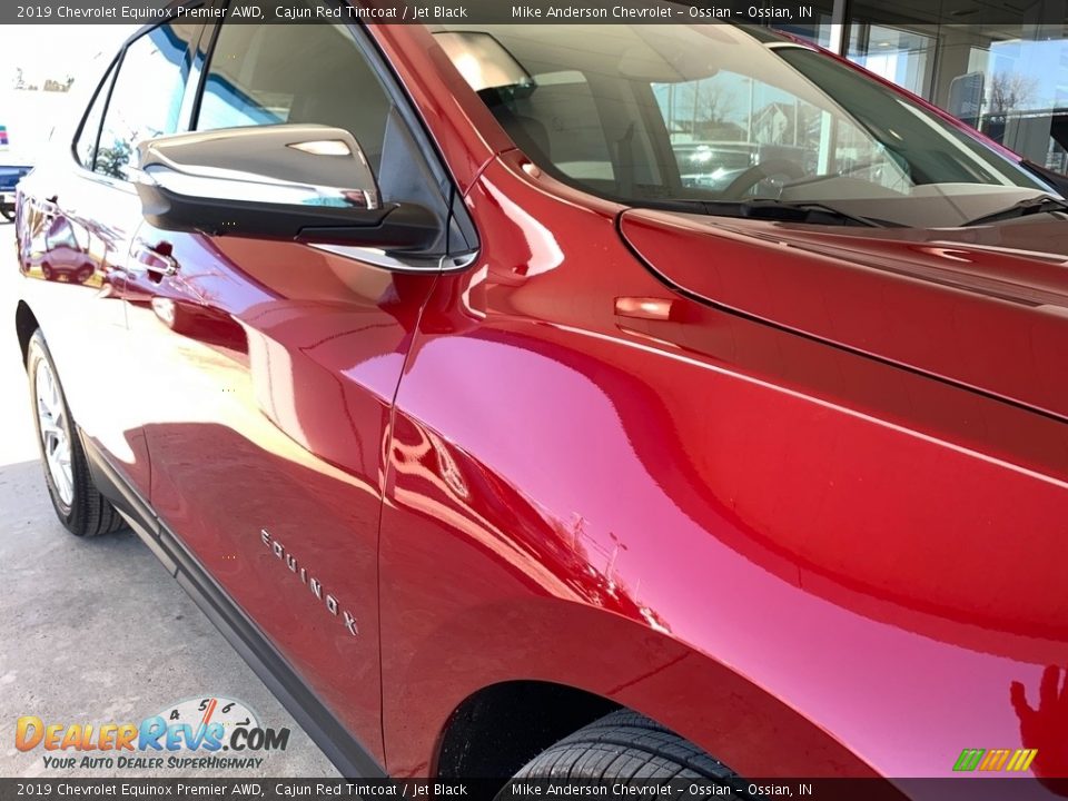 2019 Chevrolet Equinox Premier AWD Cajun Red Tintcoat / Jet Black Photo #8