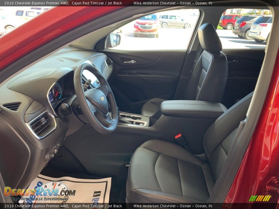 2019 Chevrolet Equinox Premier AWD Cajun Red Tintcoat / Jet Black Photo #13