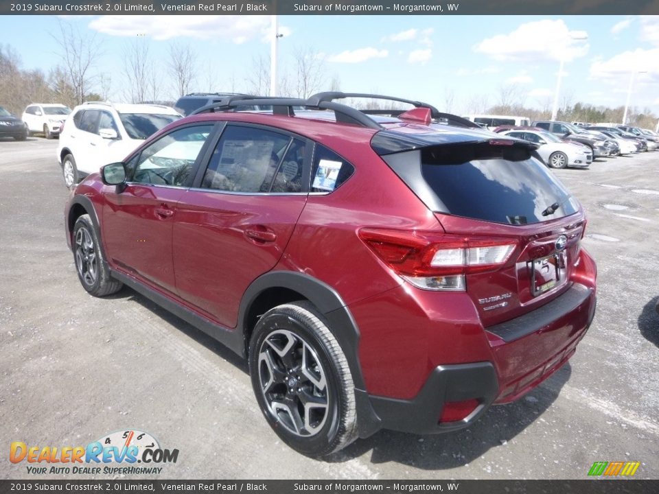 2019 Subaru Crosstrek 2.0i Limited Venetian Red Pearl / Black Photo #6