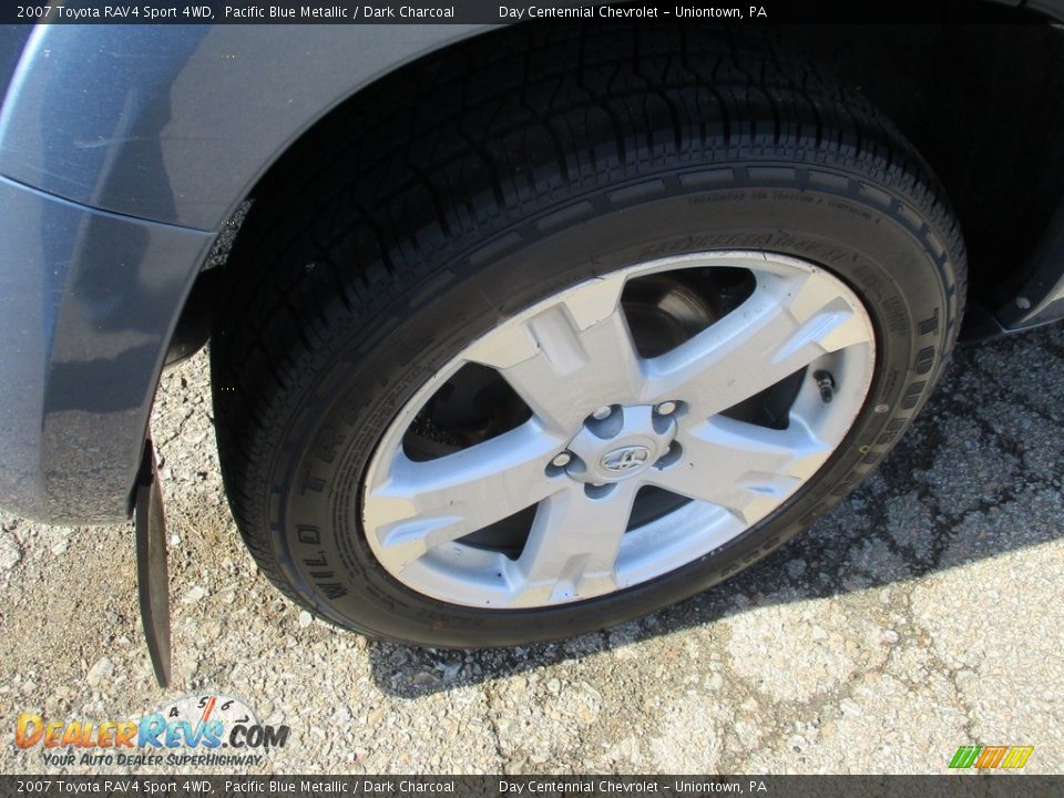 2007 Toyota RAV4 Sport 4WD Pacific Blue Metallic / Dark Charcoal Photo #8
