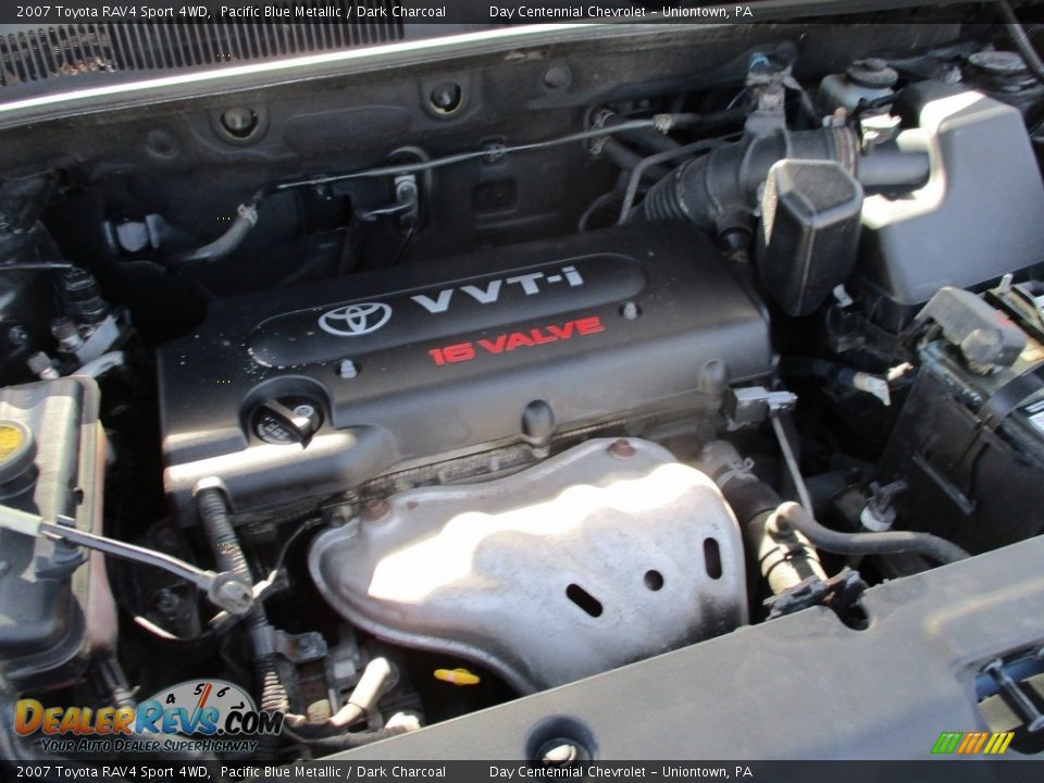 2007 Toyota RAV4 Sport 4WD Pacific Blue Metallic / Dark Charcoal Photo #21