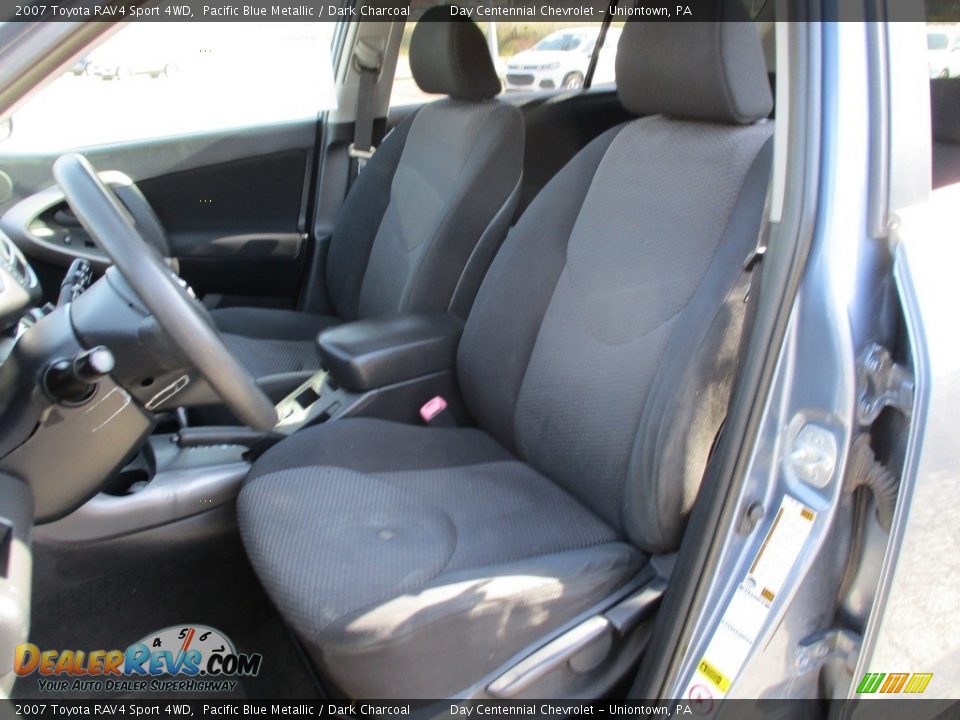 2007 Toyota RAV4 Sport 4WD Pacific Blue Metallic / Dark Charcoal Photo #25