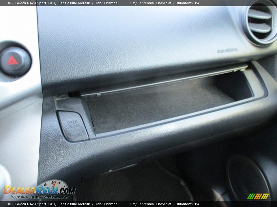 2007 Toyota RAV4 Sport 4WD Pacific Blue Metallic / Dark Charcoal Photo #32
