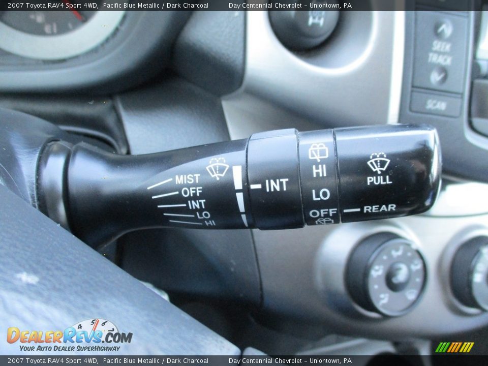 2007 Toyota RAV4 Sport 4WD Pacific Blue Metallic / Dark Charcoal Photo #36