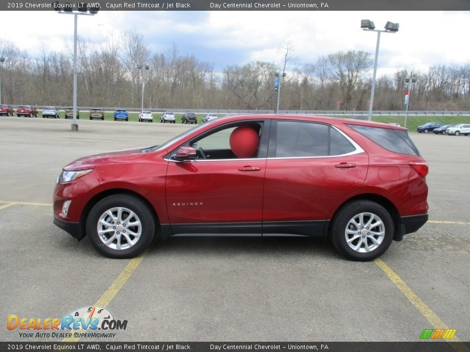 2019 Chevrolet Equinox LT AWD Cajun Red Tintcoat / Jet Black Photo #2