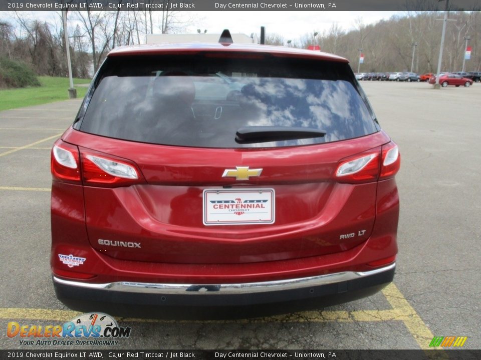 2019 Chevrolet Equinox LT AWD Cajun Red Tintcoat / Jet Black Photo #4