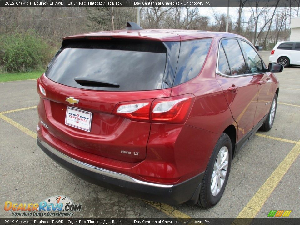 2019 Chevrolet Equinox LT AWD Cajun Red Tintcoat / Jet Black Photo #5