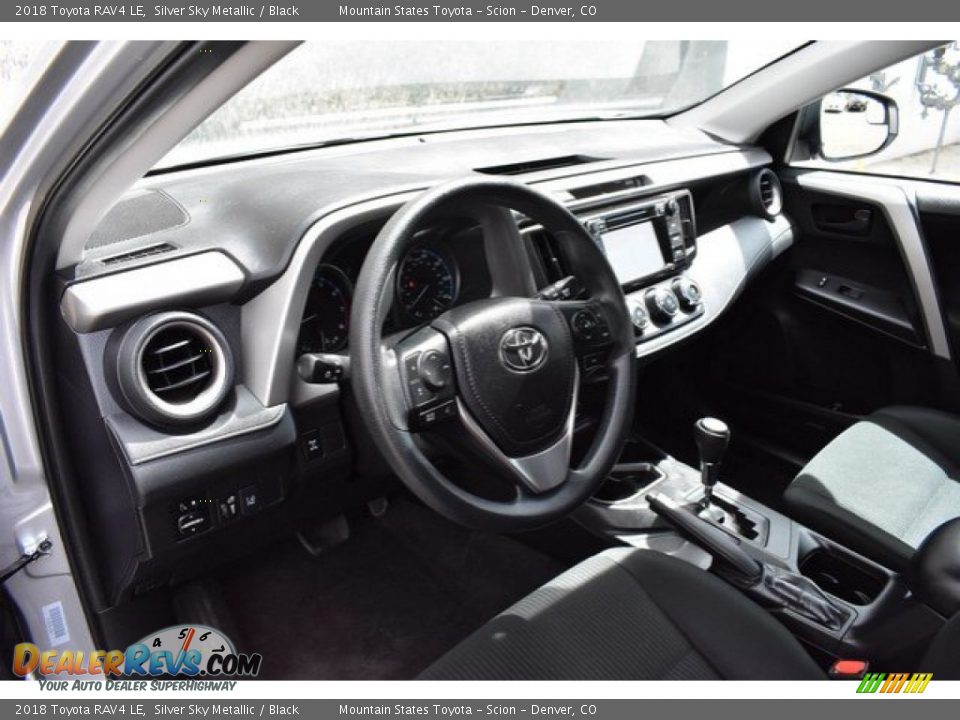 2018 Toyota RAV4 LE Silver Sky Metallic / Black Photo #10