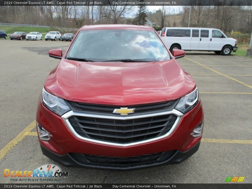 2019 Chevrolet Equinox LT AWD Cajun Red Tintcoat / Jet Black Photo #8