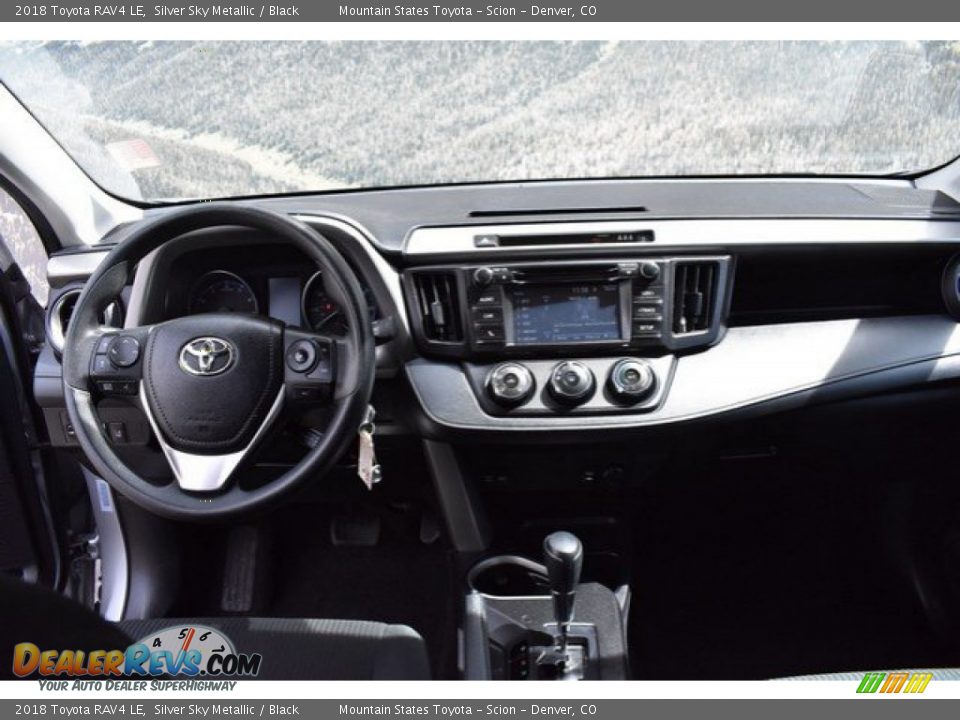 2018 Toyota RAV4 LE Silver Sky Metallic / Black Photo #13