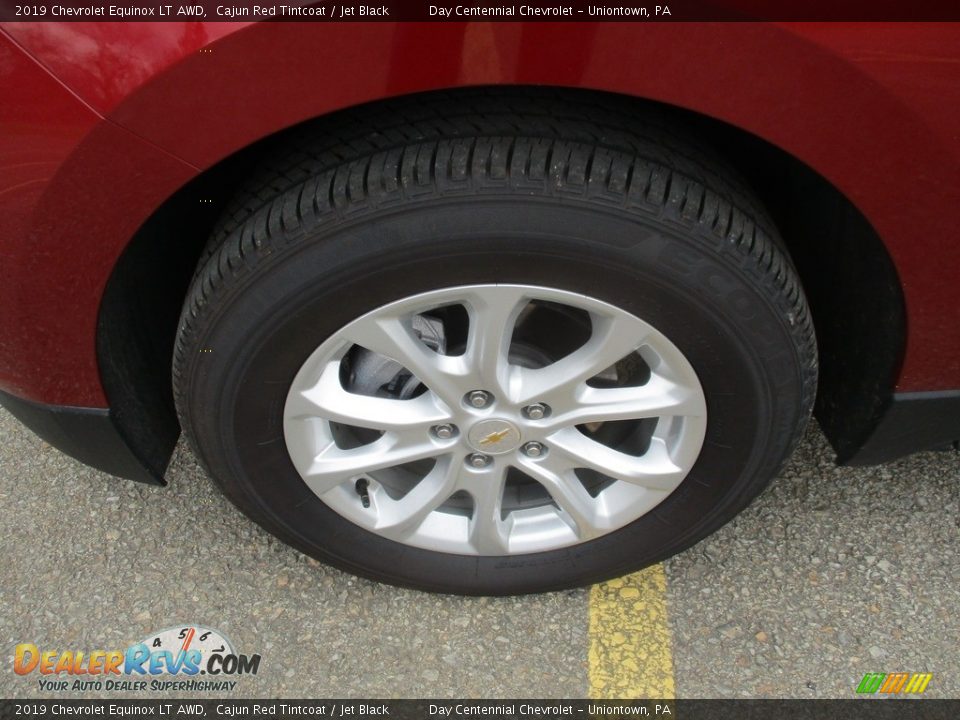 2019 Chevrolet Equinox LT AWD Cajun Red Tintcoat / Jet Black Photo #15