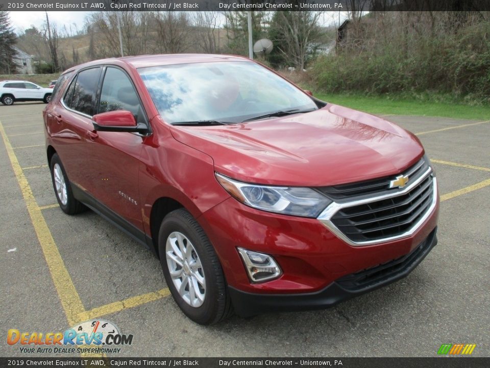 2019 Chevrolet Equinox LT AWD Cajun Red Tintcoat / Jet Black Photo #16