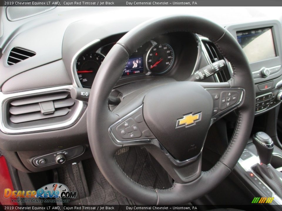 2019 Chevrolet Equinox LT AWD Cajun Red Tintcoat / Jet Black Photo #26