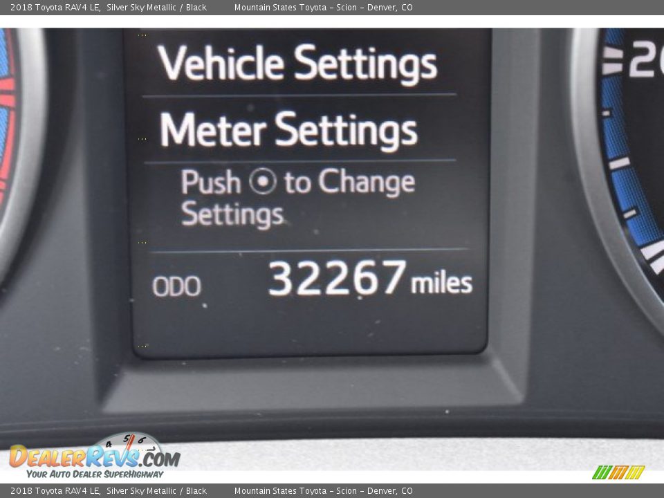 2018 Toyota RAV4 LE Silver Sky Metallic / Black Photo #29