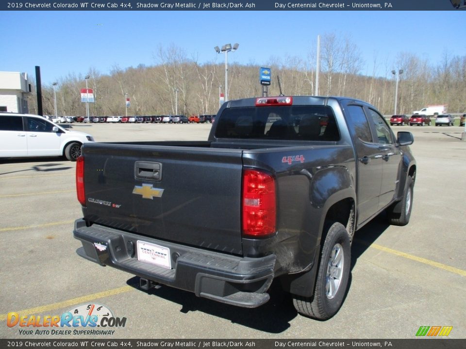 2019 Chevrolet Colorado WT Crew Cab 4x4 Shadow Gray Metallic / Jet Black/Dark Ash Photo #5