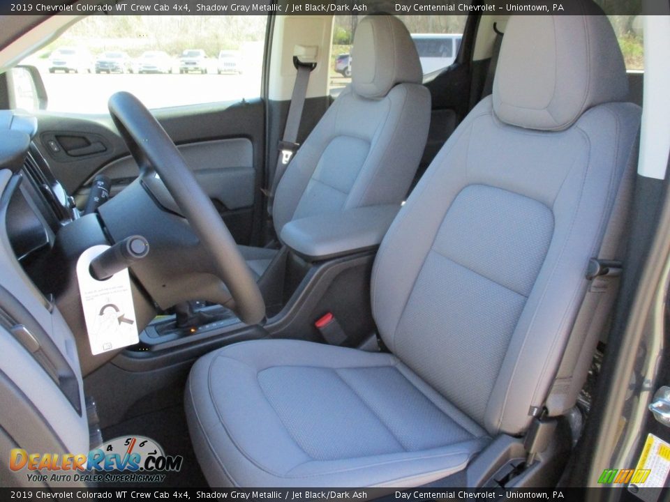 2019 Chevrolet Colorado WT Crew Cab 4x4 Shadow Gray Metallic / Jet Black/Dark Ash Photo #12