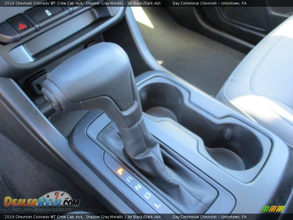 2019 Chevrolet Colorado WT Crew Cab 4x4 Shadow Gray Metallic / Jet Black/Dark Ash Photo #16