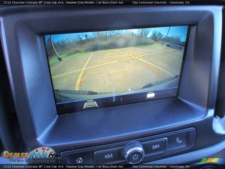 2019 Chevrolet Colorado WT Crew Cab 4x4 Shadow Gray Metallic / Jet Black/Dark Ash Photo #18