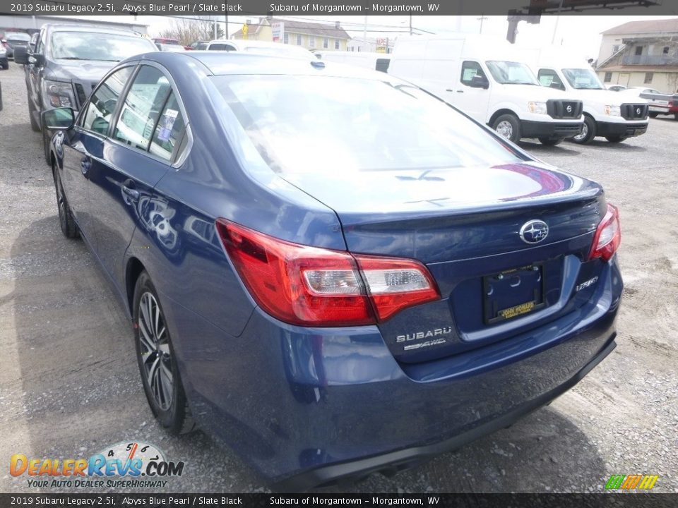 2019 Subaru Legacy 2.5i Abyss Blue Pearl / Slate Black Photo #6