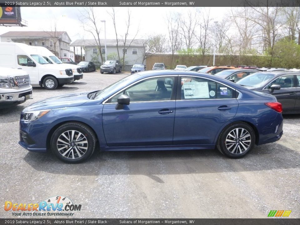 2019 Subaru Legacy 2.5i Abyss Blue Pearl / Slate Black Photo #7