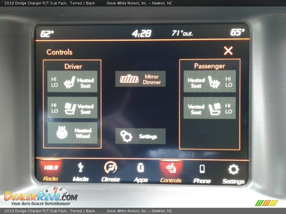 2019 Dodge Charger R/T Scat Pack Torred / Black Photo #14