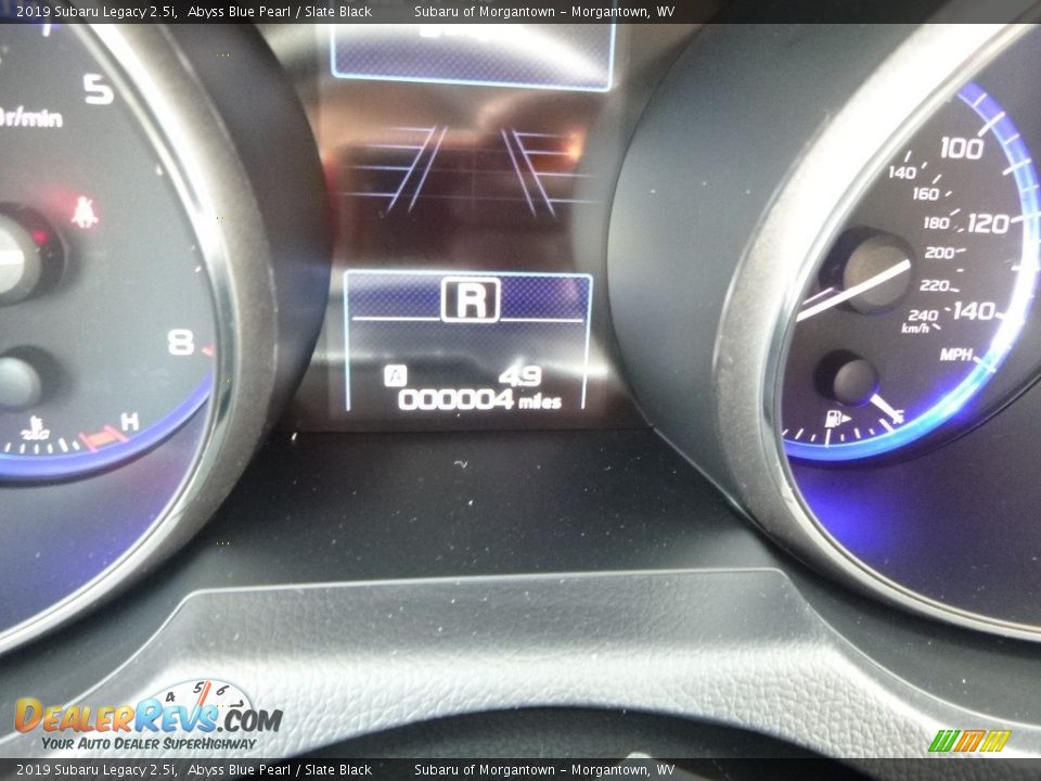 2019 Subaru Legacy 2.5i Abyss Blue Pearl / Slate Black Photo #20