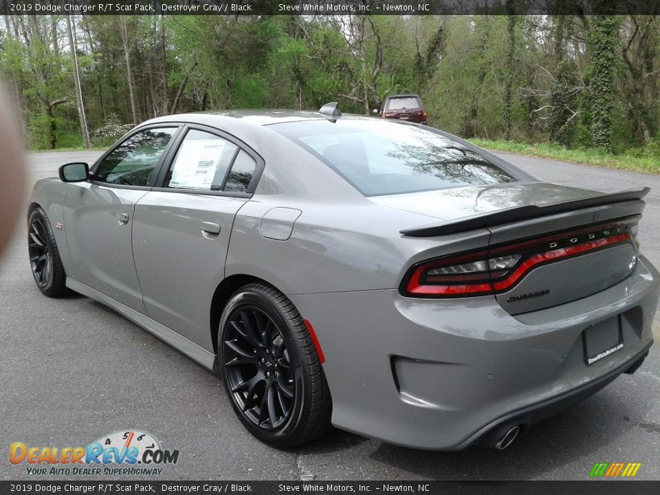 2019 Dodge Charger R/T Scat Pack Destroyer Gray / Black Photo #7