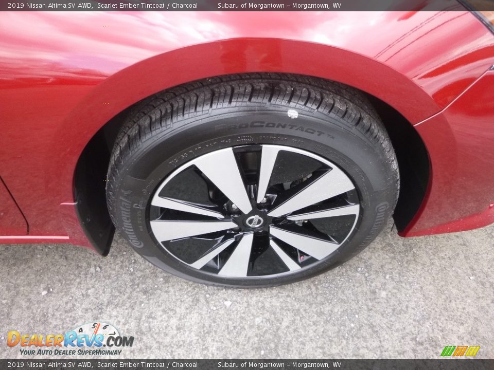 2019 Nissan Altima SV AWD Scarlet Ember Tintcoat / Charcoal Photo #2