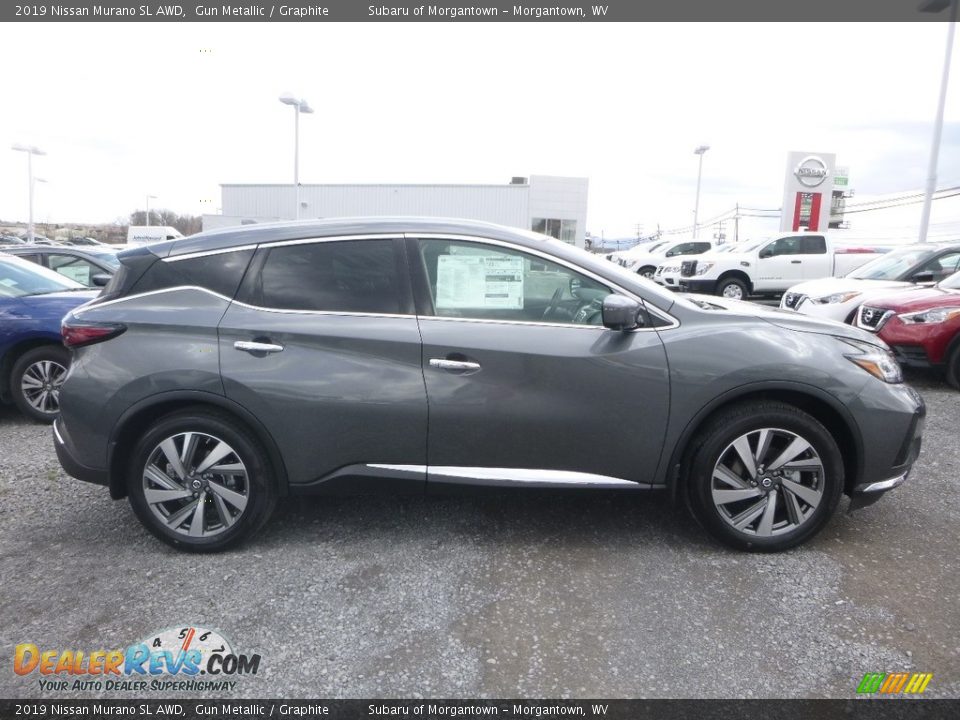 2019 Nissan Murano SL AWD Gun Metallic / Graphite Photo #3