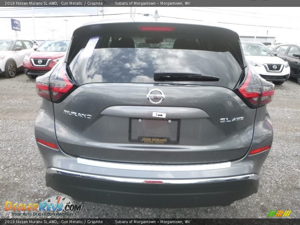 2019 Nissan Murano SL AWD Gun Metallic / Graphite Photo #5