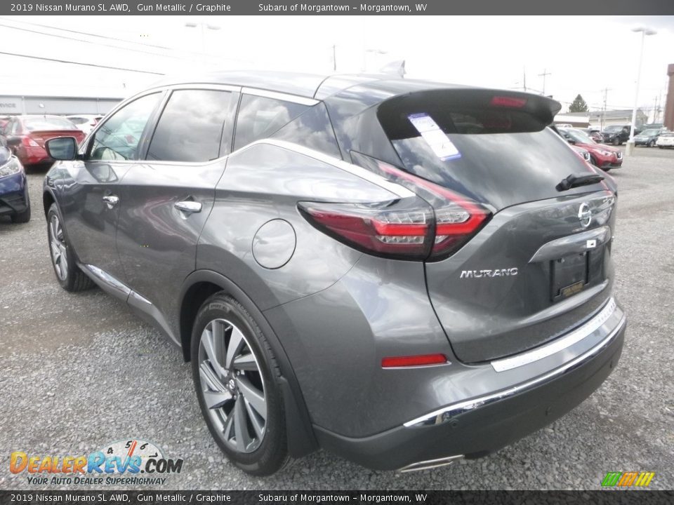 2019 Nissan Murano SL AWD Gun Metallic / Graphite Photo #6