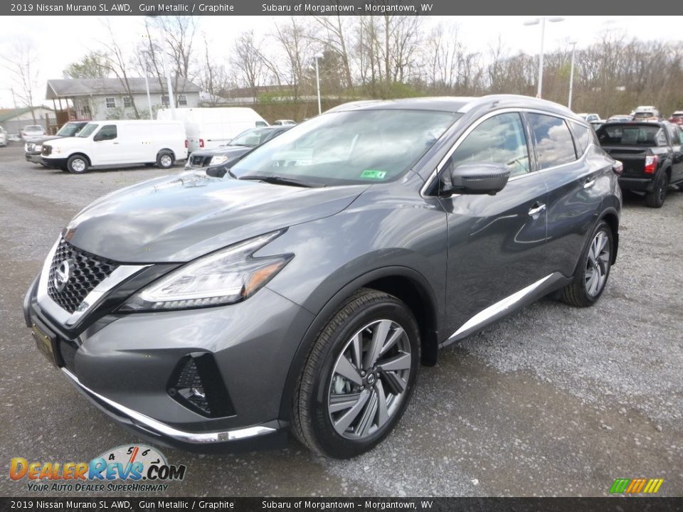 Gun Metallic 2019 Nissan Murano SL AWD Photo #8