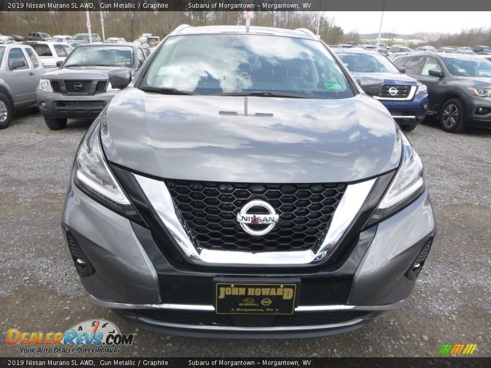 2019 Nissan Murano SL AWD Gun Metallic / Graphite Photo #9