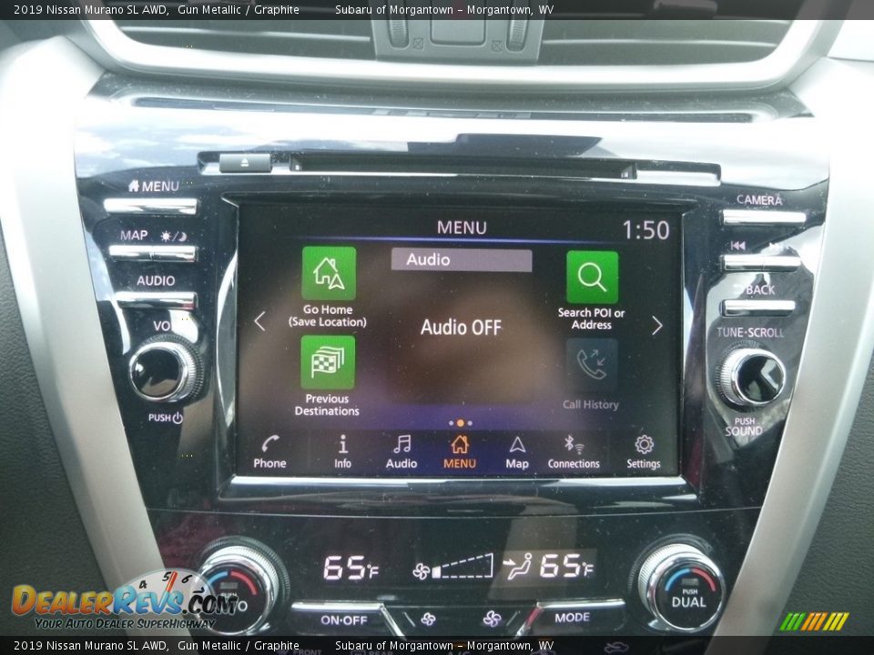 Controls of 2019 Nissan Murano SL AWD Photo #17